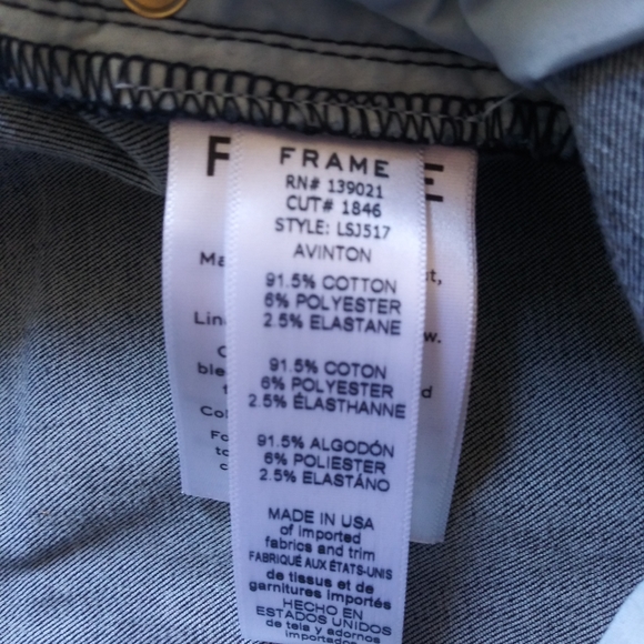 FRAME Denim | Le Skinny De Jeanne | Avinton - Picture 6 of 7